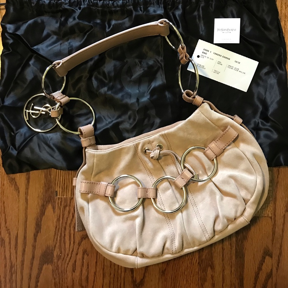 Authentic Suede and Leather YSL